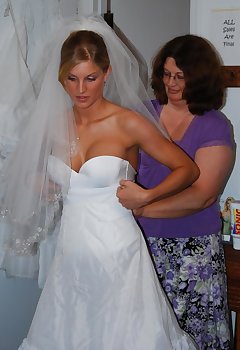 Bride Downblouse Pics